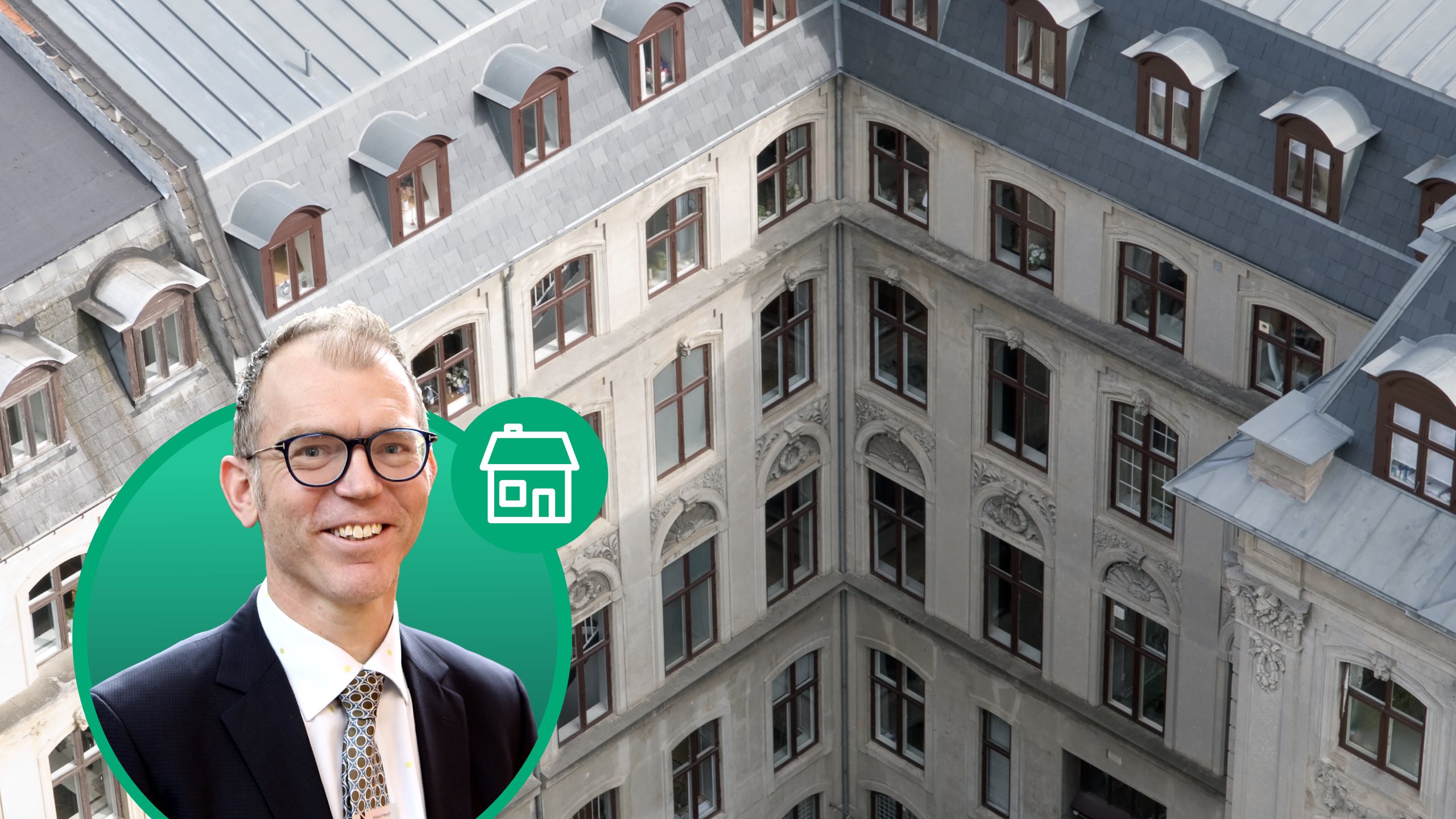 Boligøkonom Mikkel Høegh, boligkarré