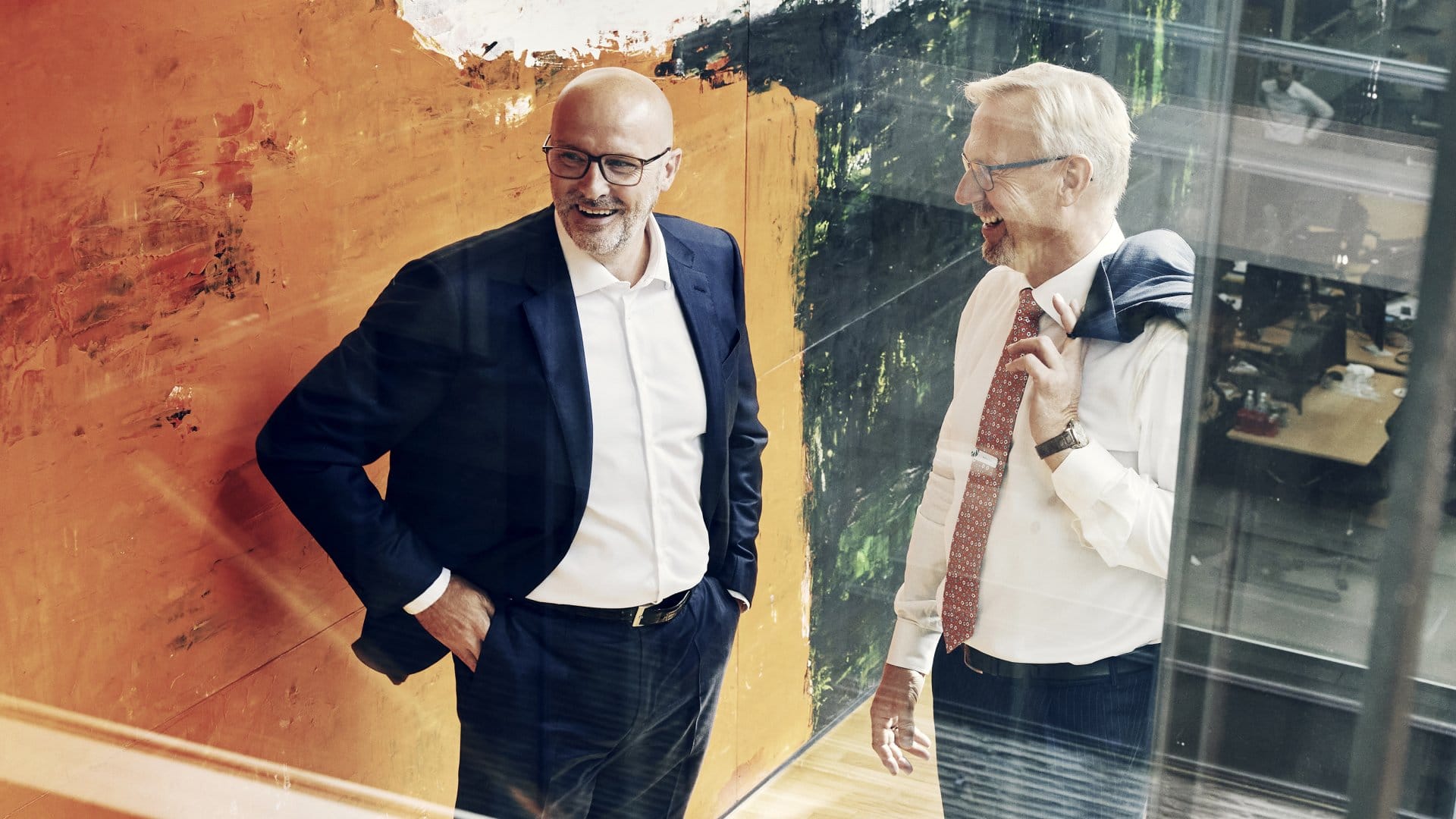 Lars Stensgaard Mørch og Anders Dam