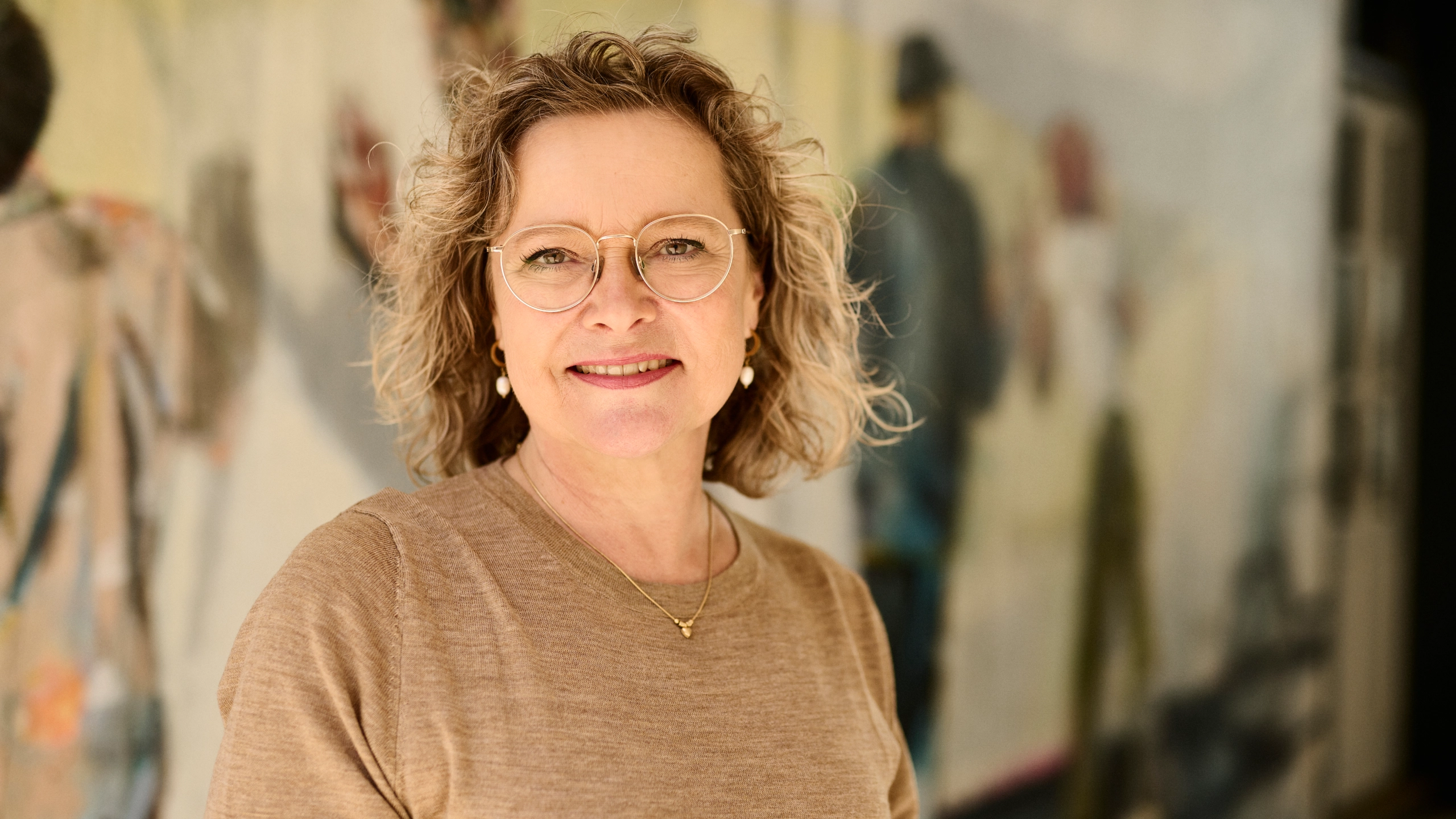 Bettina Brask - portræt i banken