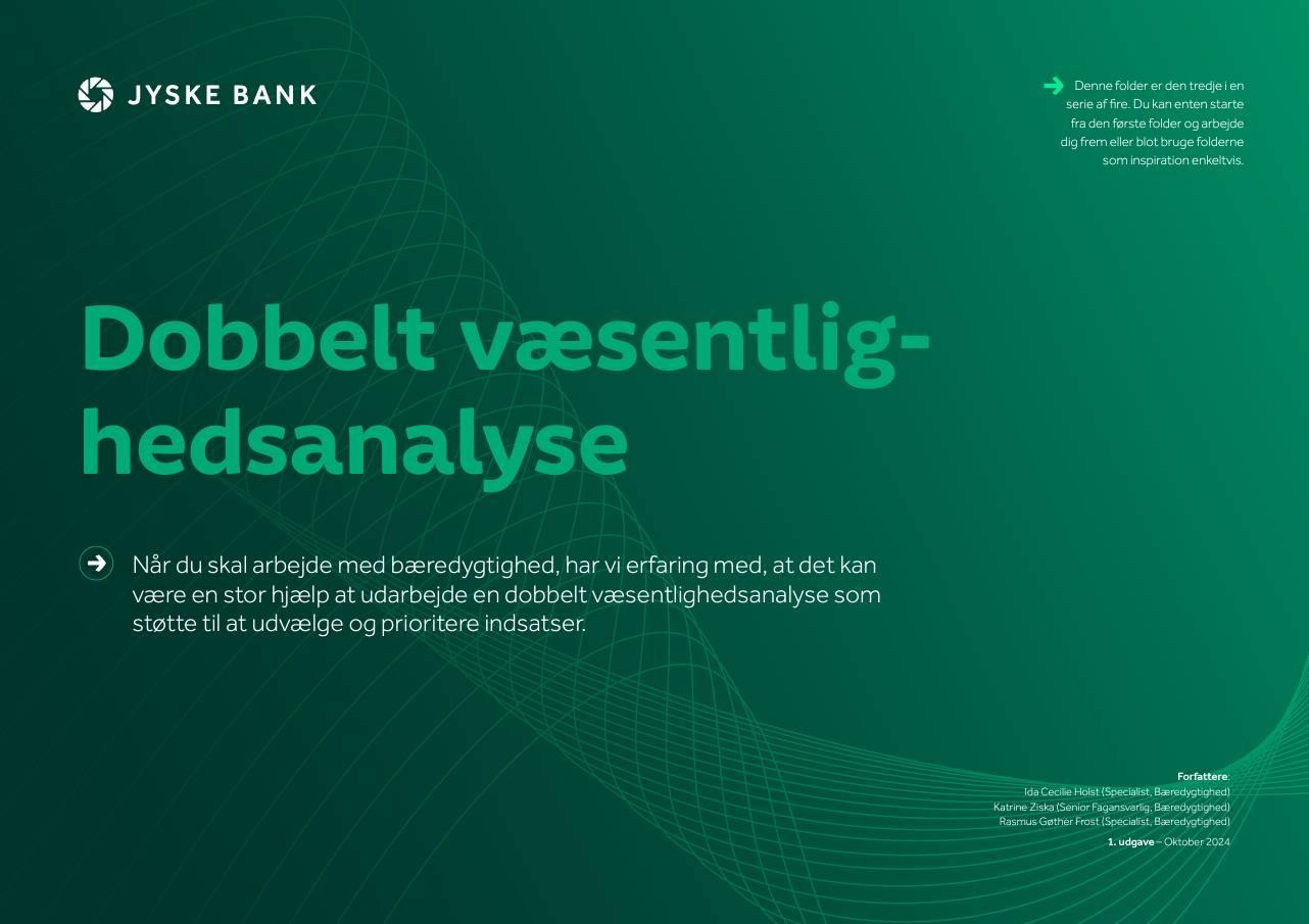 Dobbelt væsentlighedsanalyse