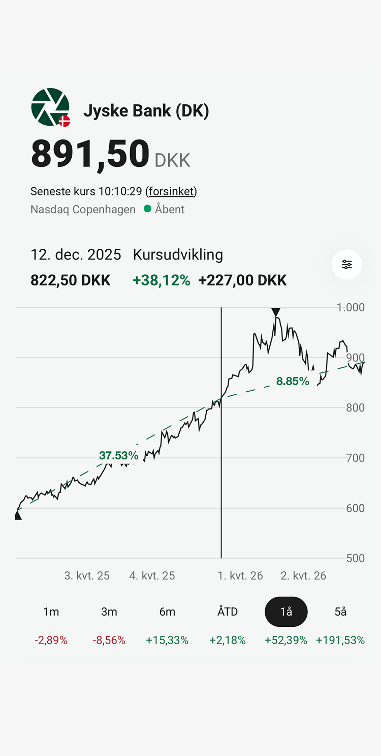 skærmbillede fra mobilbanken