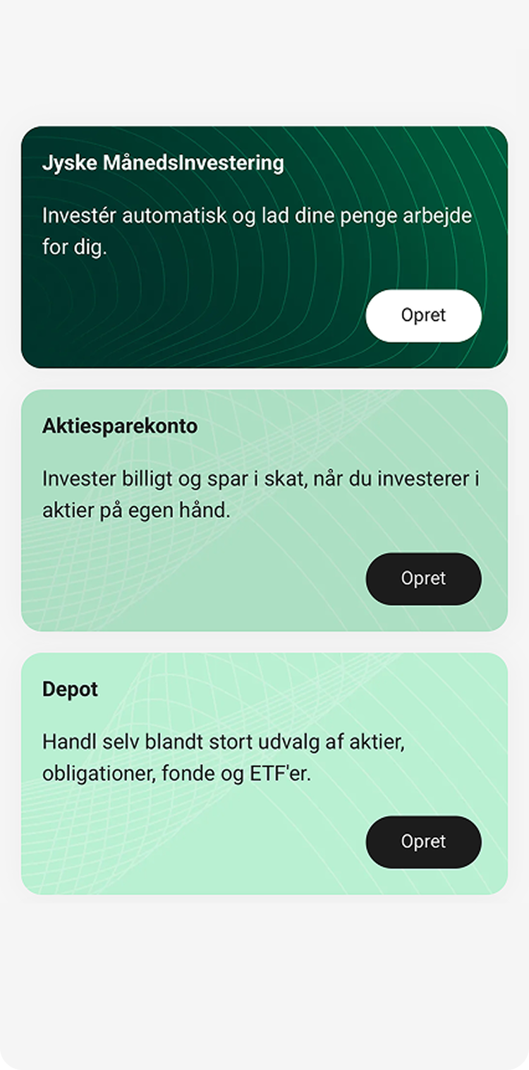 skærmbillede fra mobilbanken