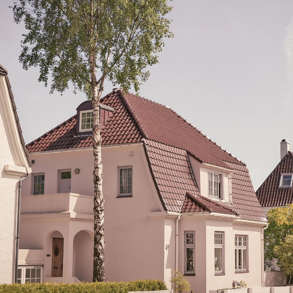Hvide villaer på vej