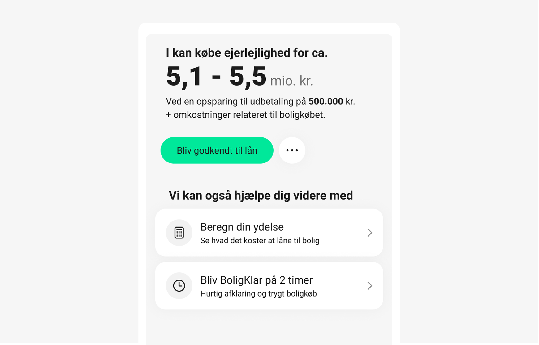 Beregn, hvad du kan købe bolig for