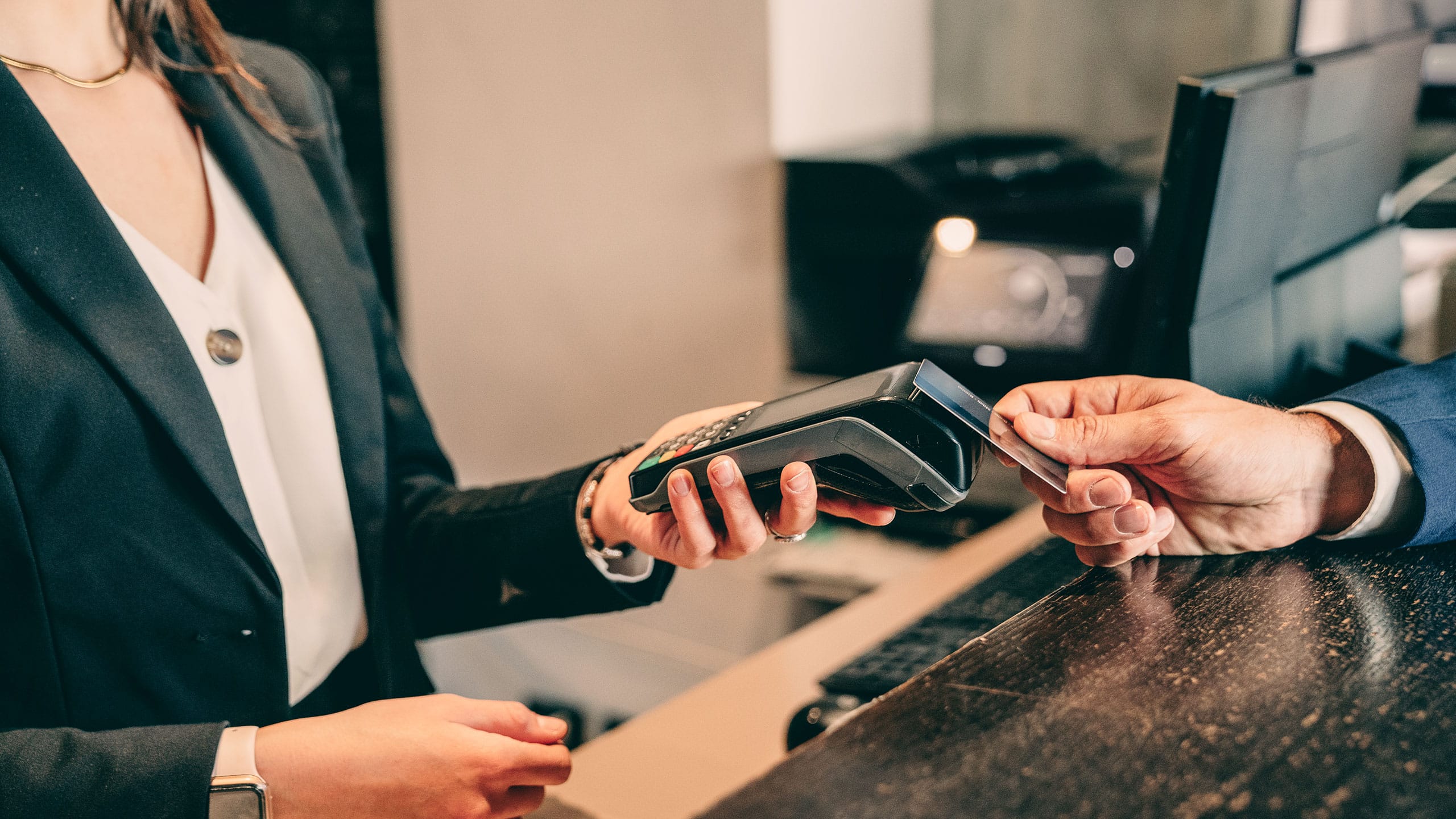 Betaling med firmakort ved automat