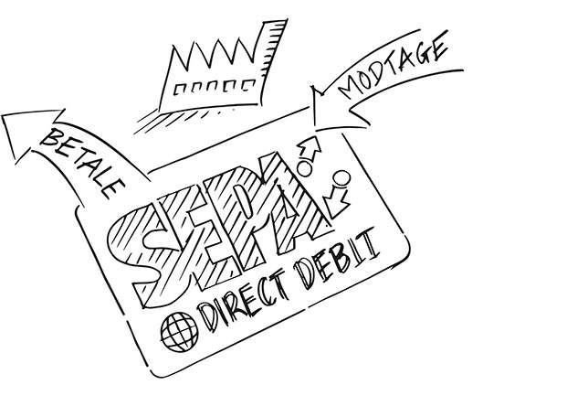 Billede af SEPA direct debit