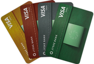 Visa Mobil i fire farver
